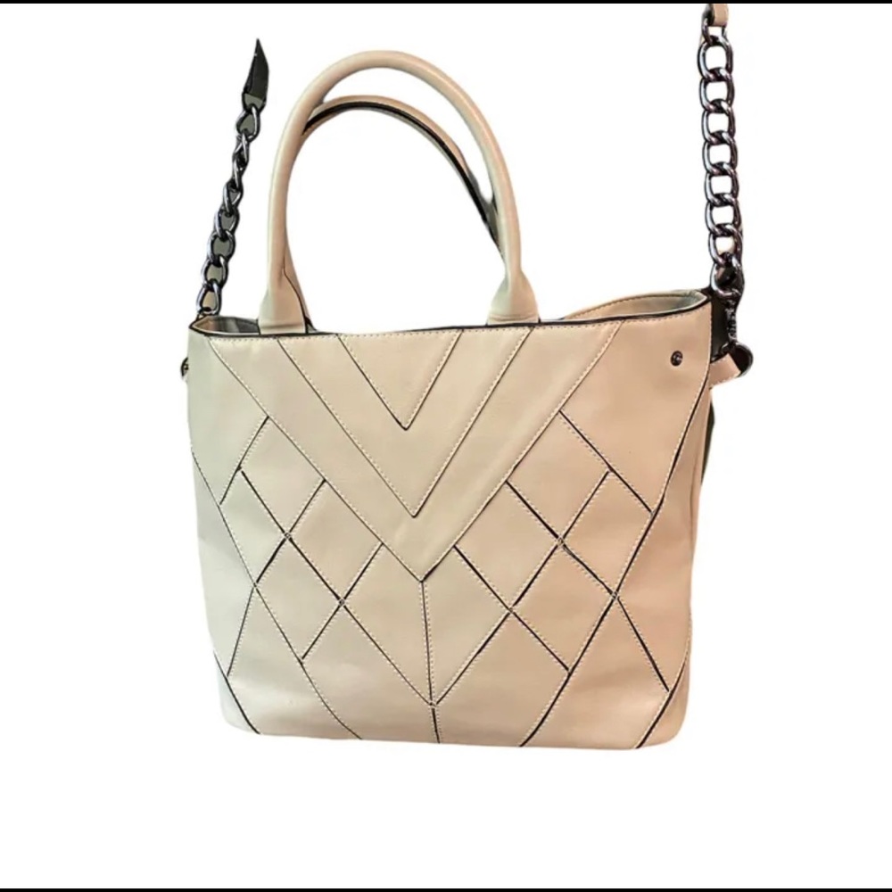 Faux leather purse